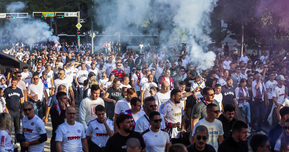 Splitski SDP nakon kortea Torcide: Očekujemo od Hajduka i gradonačelnika da se ograde