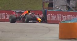 Pogledajte kako je Verstappen razbio bolid i prije nego je utrka počela