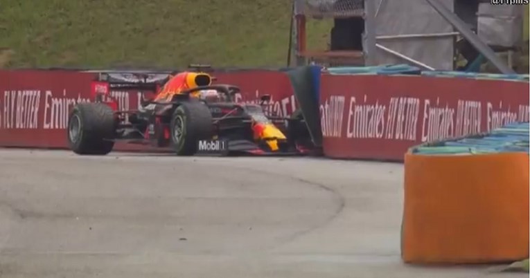 Pogledajte kako je vozač Red Bulla razbio bolid i prije nego je utrka počela