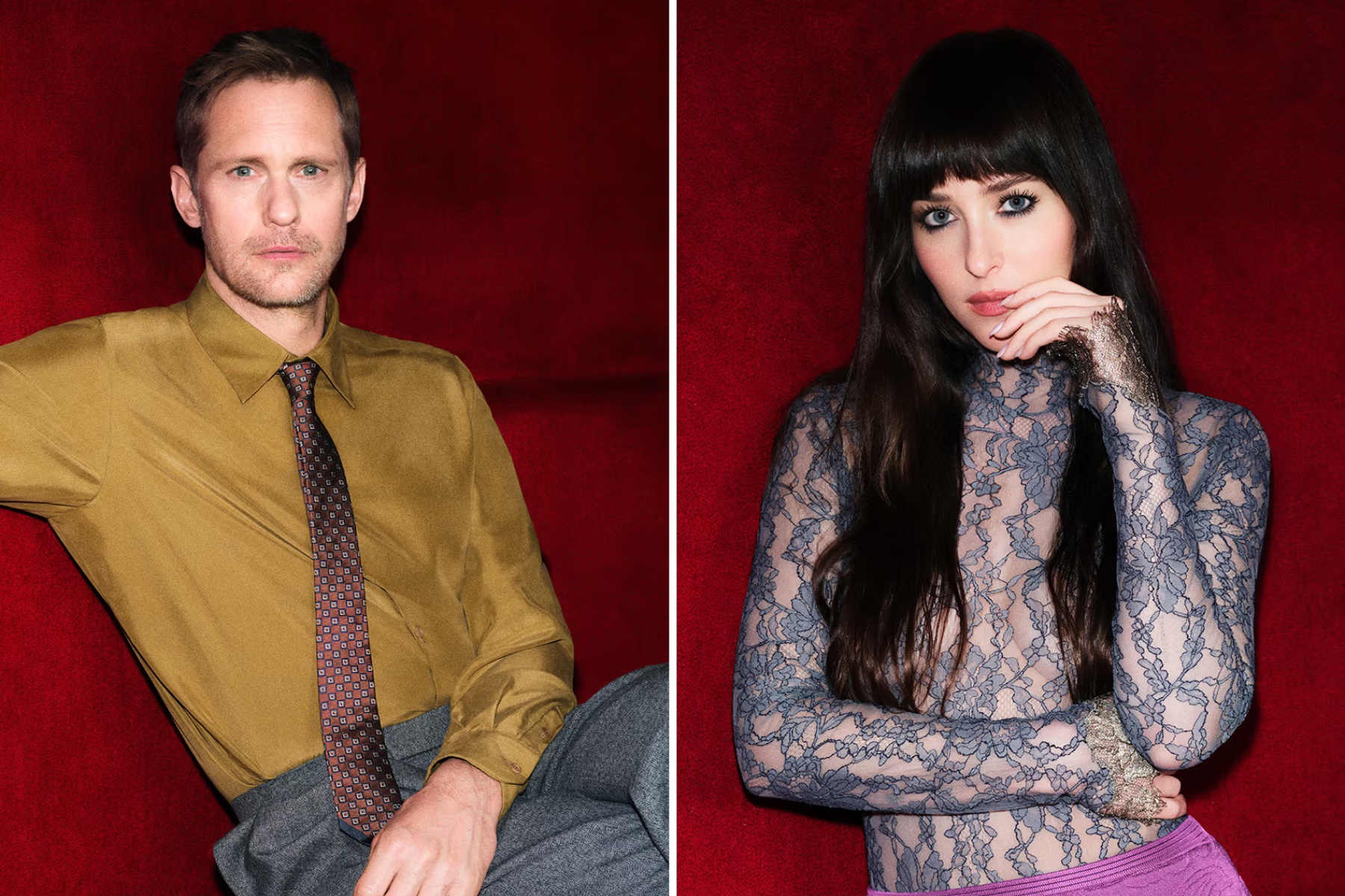 Dakota Johnson i Alexander Skarsgård nova lica Valentino Beautyja