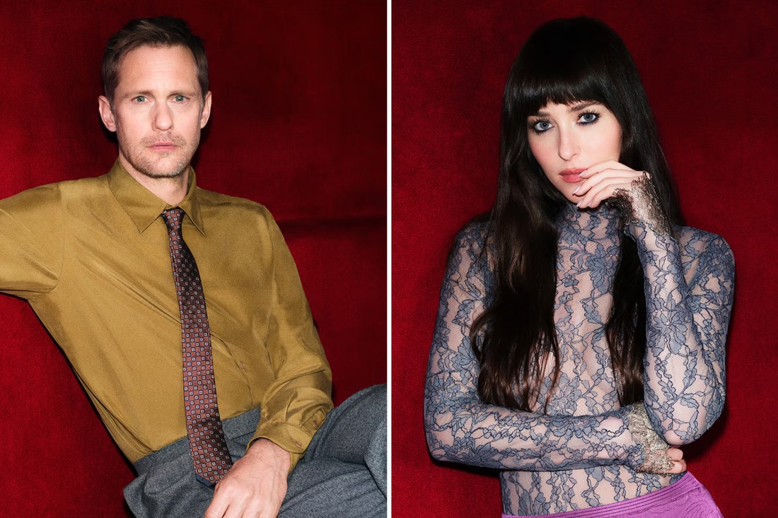 Dakota Johnson i Alexander Skarsgård nova lica Valentino Beautyja