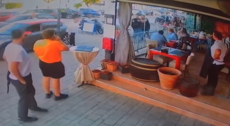 Pojavila se snimka napada. Čovjek u Vodicama brutalno pretučen jer navija za Dinamo?