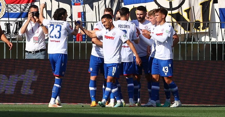 HAJDUK - ŠIBENIK 3:0 Hajduk pobjedom zaključio sezonu i oprostio se od Subašića