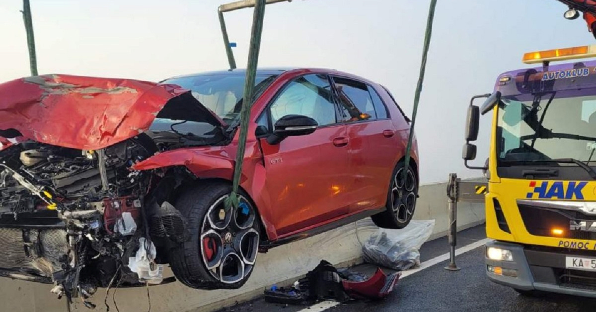 Vozila u krivom smjeru na A1 pa izazvala lančani sudar