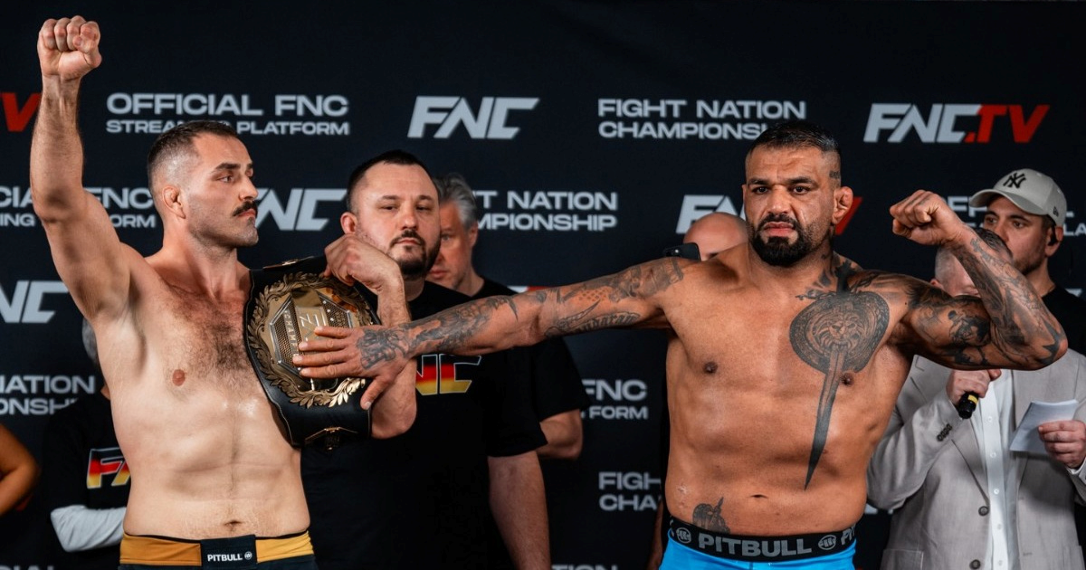 UŽIVO Hrvatski teškaš brani pojas u glavnoj borbi večeri FNC-a