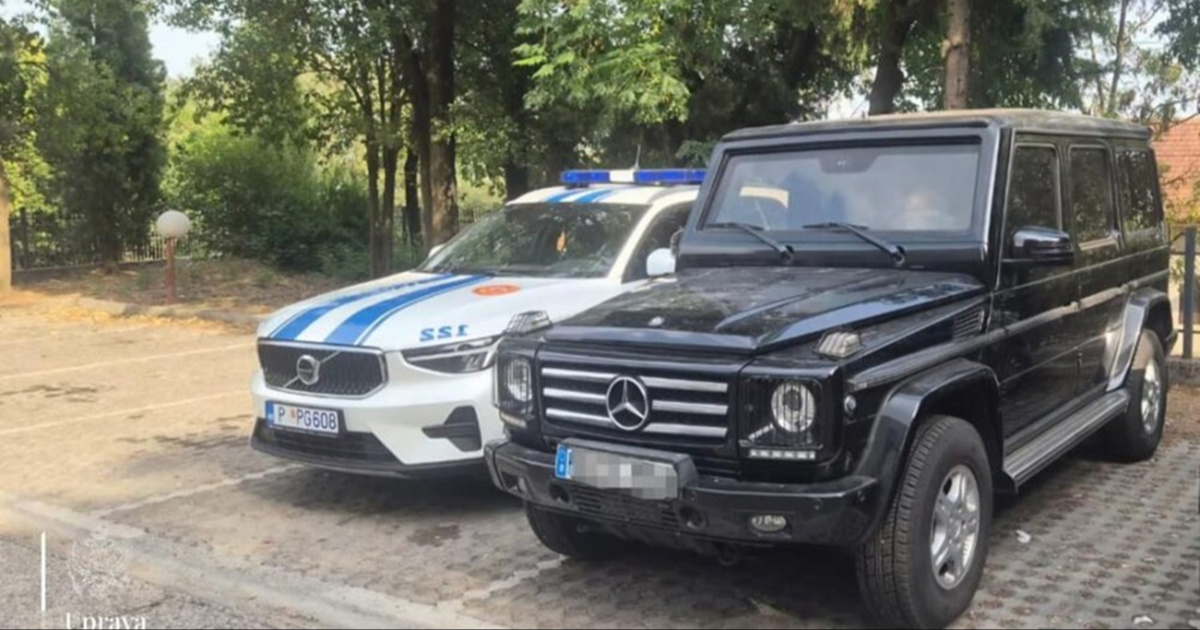 Oduzet blindirani Mercedes vođe kavačkog klana