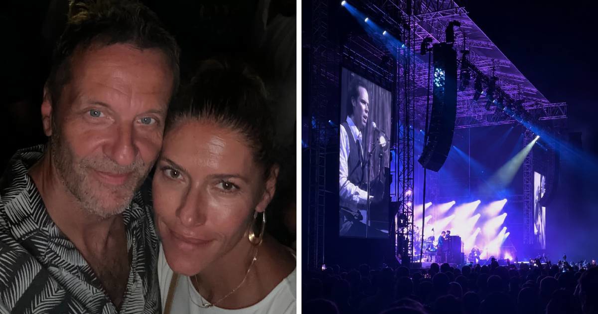 Ante Gelo i Jelena Perčin bili na koncertu Nicka Cavea u Puli, podijelili su fotke