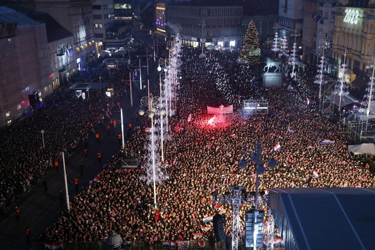 FOTO Ovako izgleda Trg bana Jelačića iz zraka