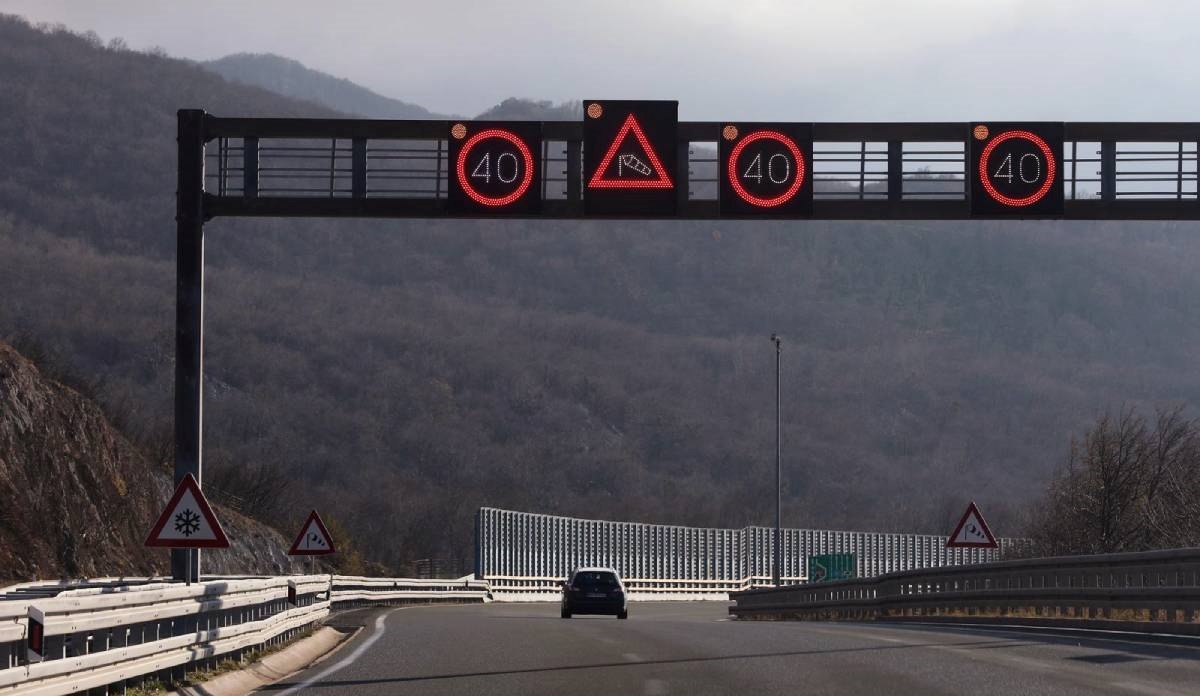 HAK: Jak vjetar na Jadranskoj magistrali, prometna nesreća na DC66 Pula-Marčana