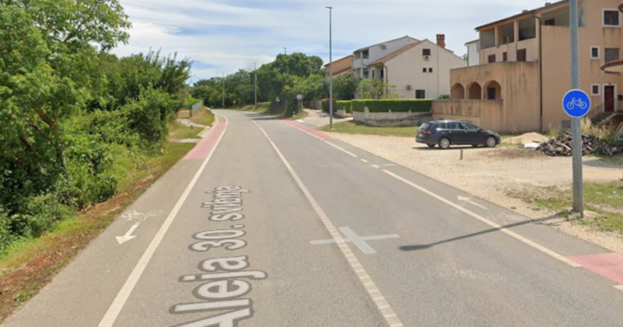 Dijete na romobilu teško ozlijedilo biciklisticu u Rovinju