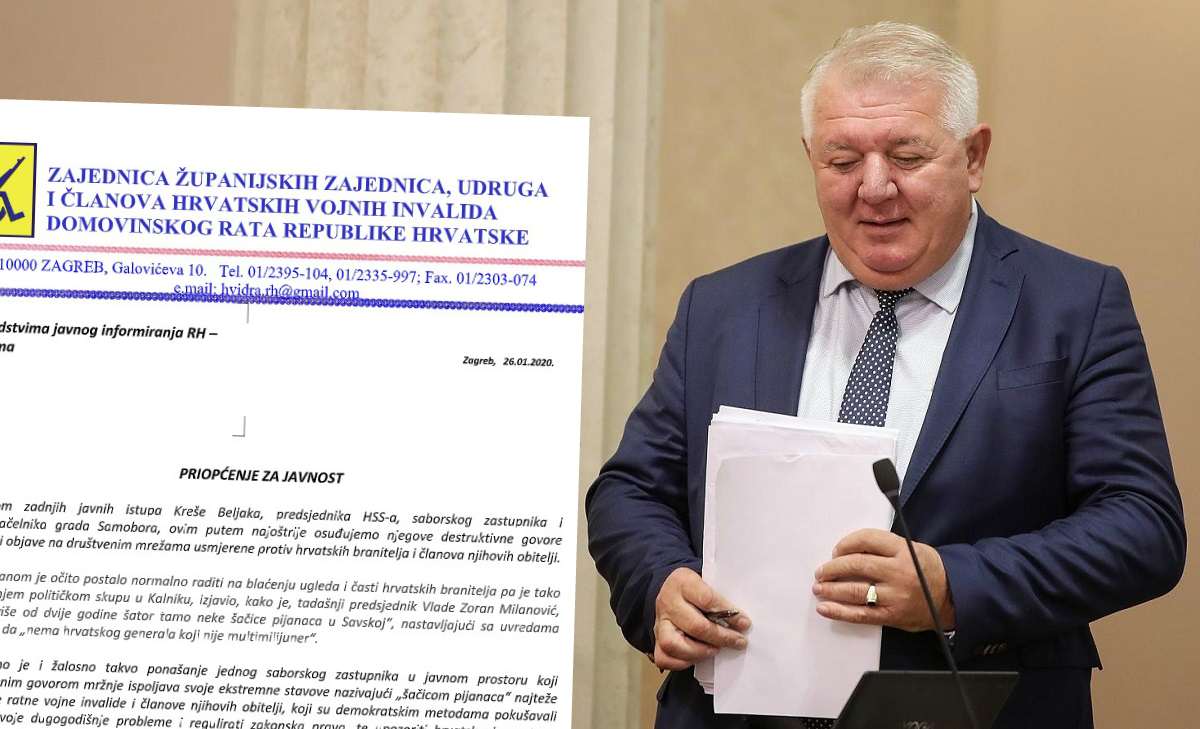 Hvidra žestoko napala Beljaka