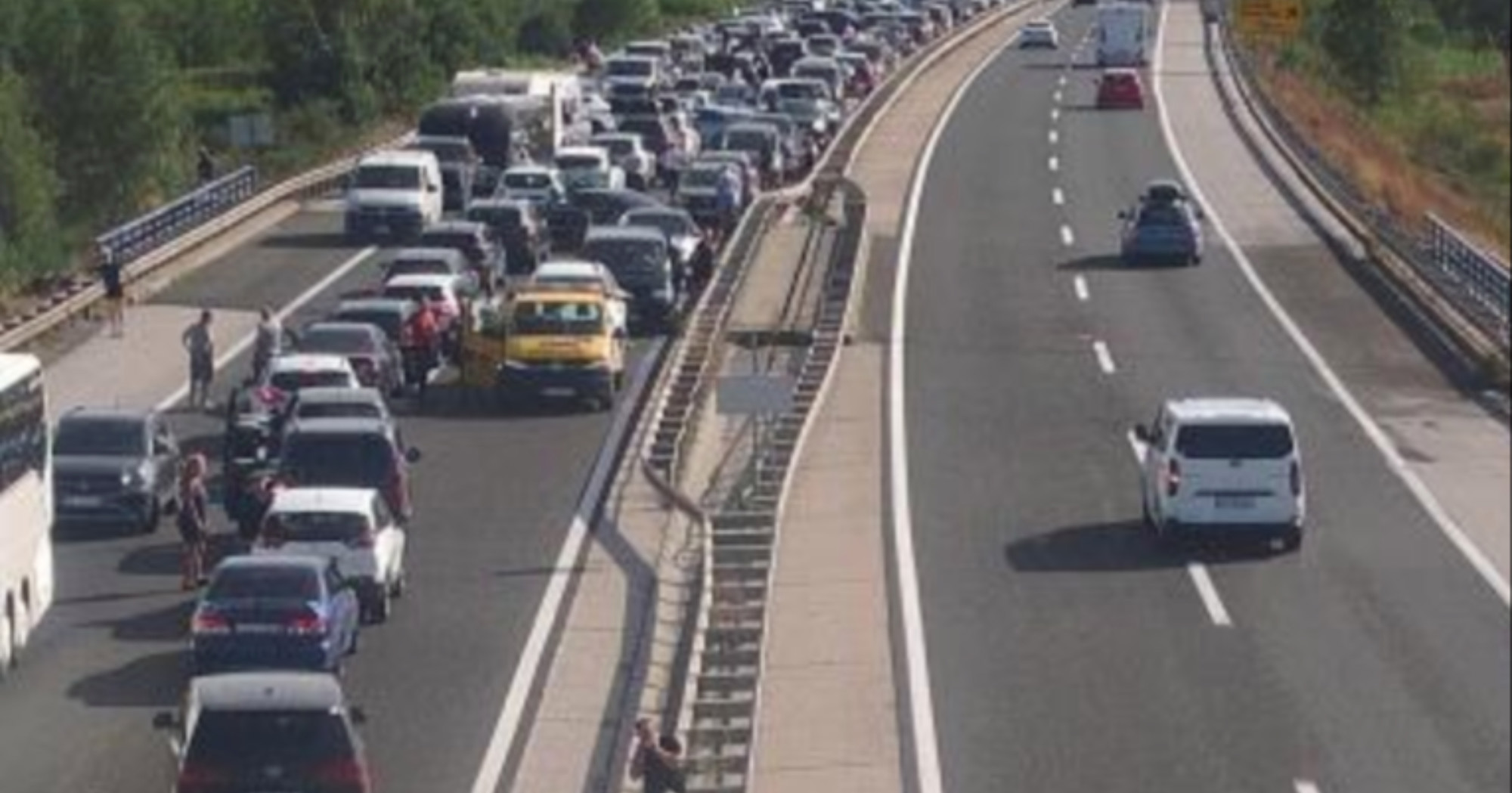 Vozači iz suprotnog smjera na A1: Policija je rekla da se vratimo, nastao je kaos