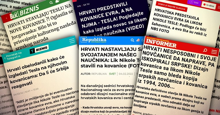 Srpski mediji o hrvatskom euru: Nastavljaju sa svojatanjem našeg znanstvenika