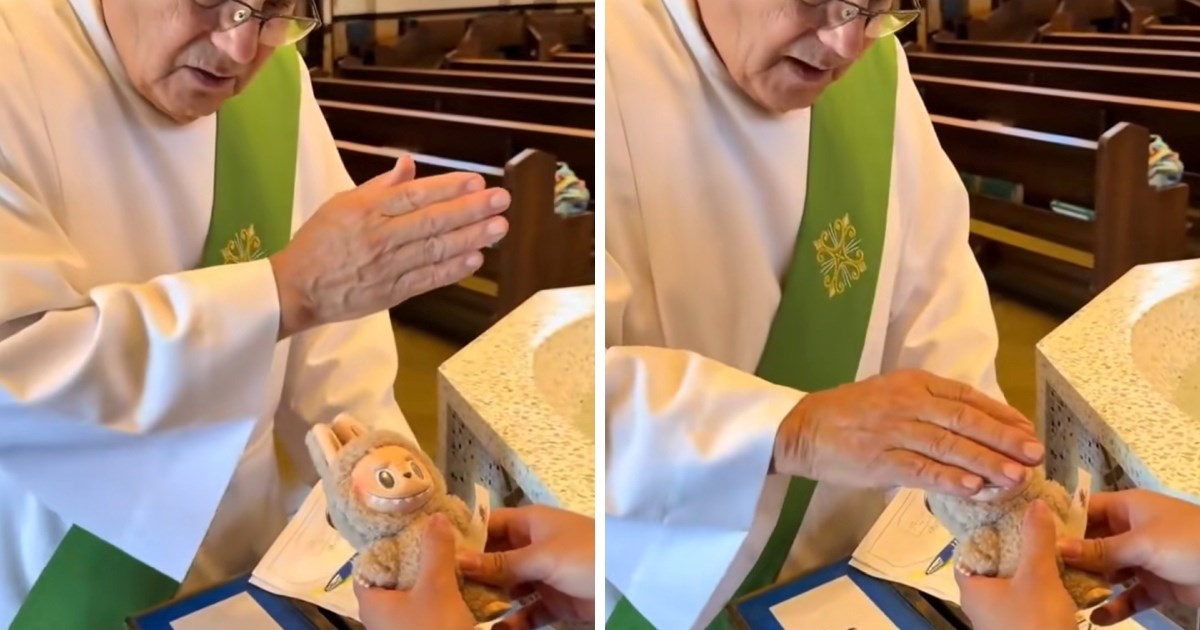 Bizarni video krštenja Labubua je viralan, neki su zgroženi