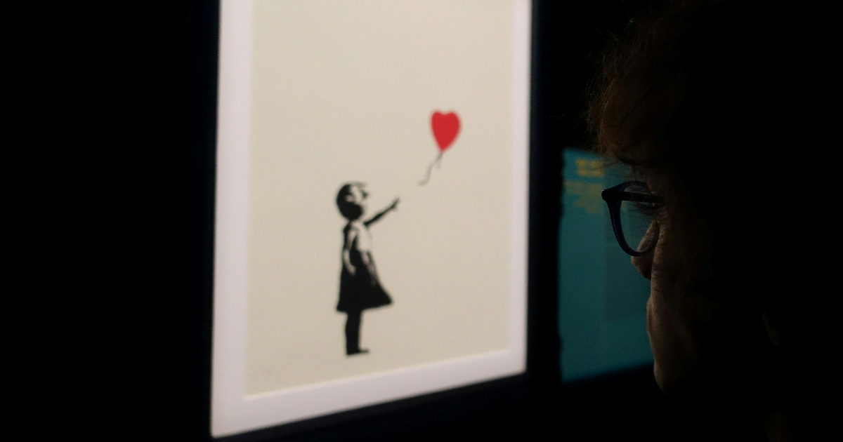 Ukrao Banksyjevu "Djevojku s balonom" pa završio u zatvoru