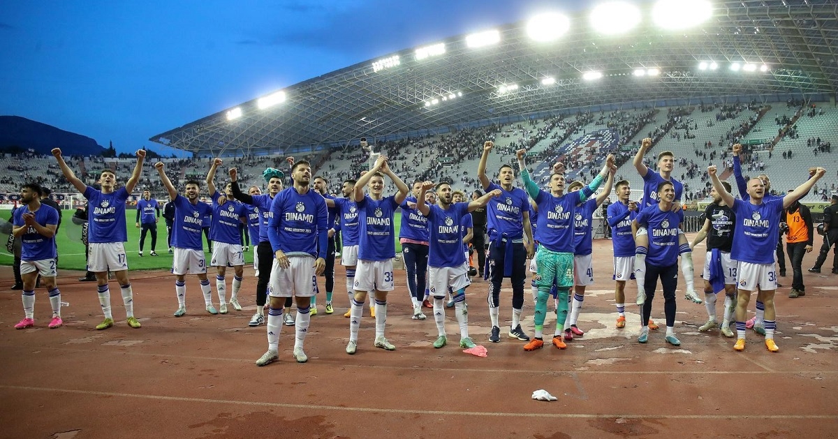 Samo dva HNL kluba čestitala su Dinamu naslov prvaka na društvenim mrežama
