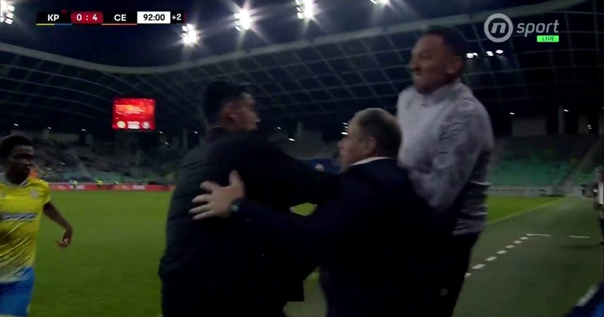 VIDEO Kaos u finalu slovenskog kupa. Tučnjava igrača, trener krenuo prema direktoru