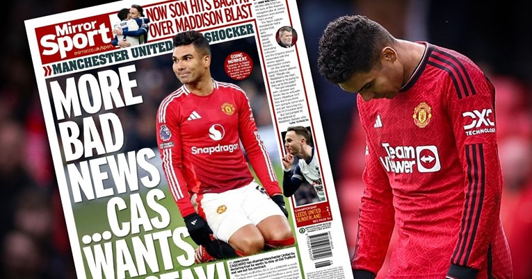 Mirror: Nova loša vijest za United. Casemiro želi ostati