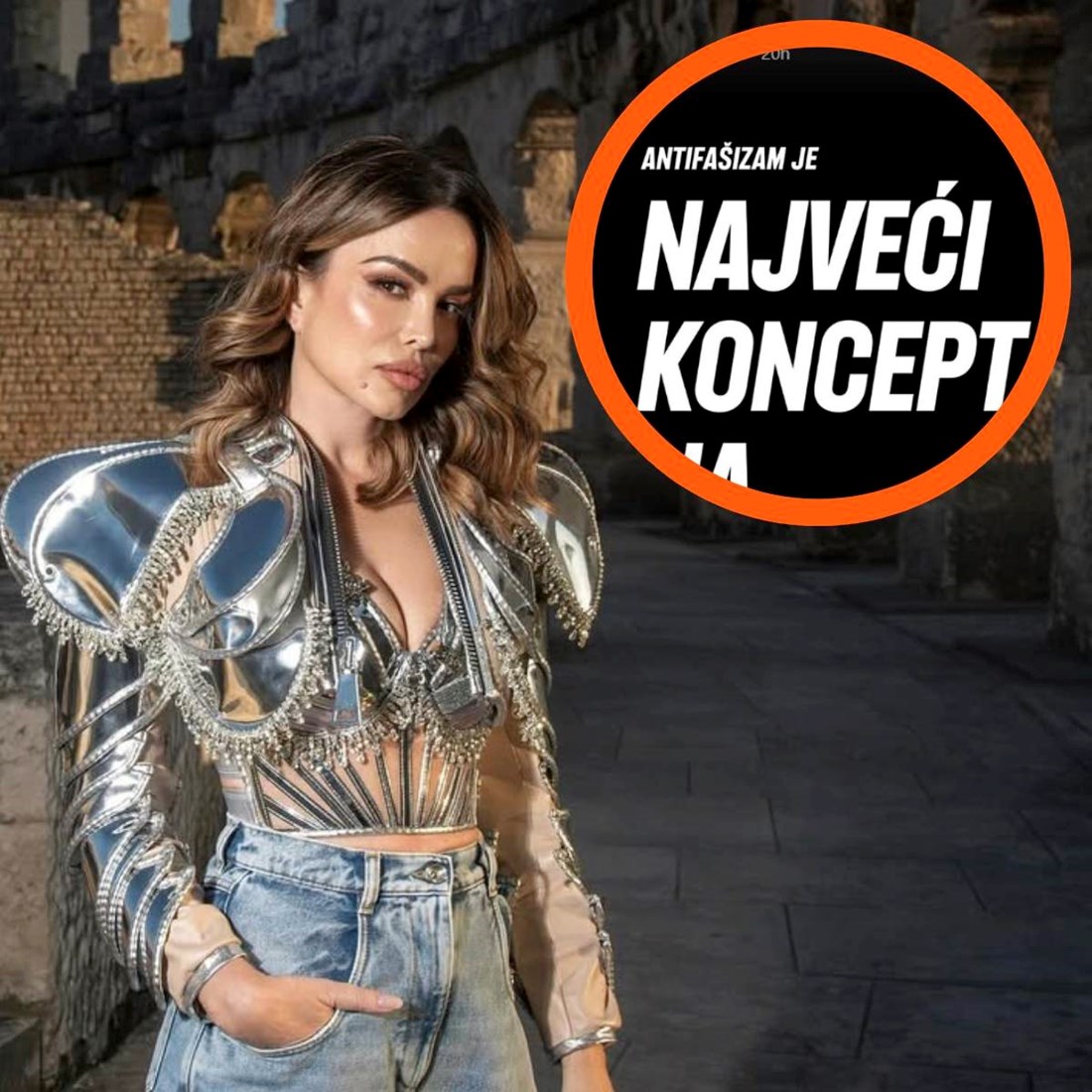 Severina na dan Thompsonovog  koncerta: "Antifašizam je najveći koncept na svijetu"
