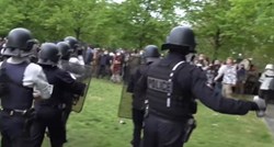Partijaneri se sukobili s policijom u Francuskoj, mladić ostao bez ruke