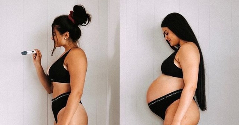 Ovako se mijenja tijelo trudnice: Mama objavila fotografije čudesne transformacije