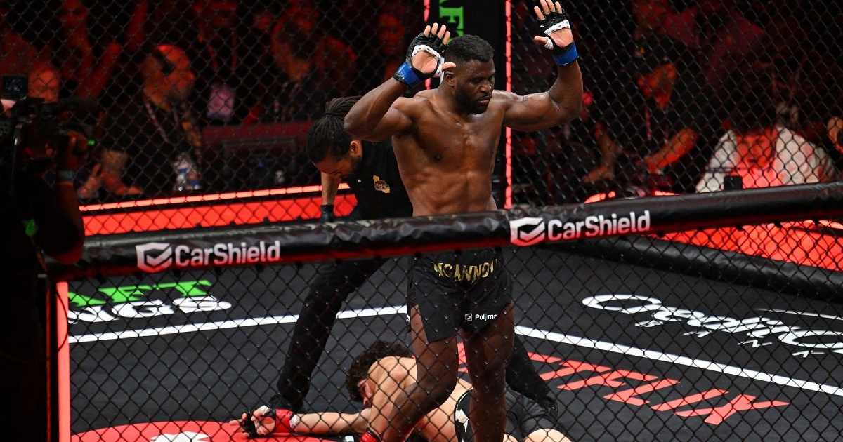 VIDEO Ngannou se vratio brutalnim nokautom u prvoj rundi