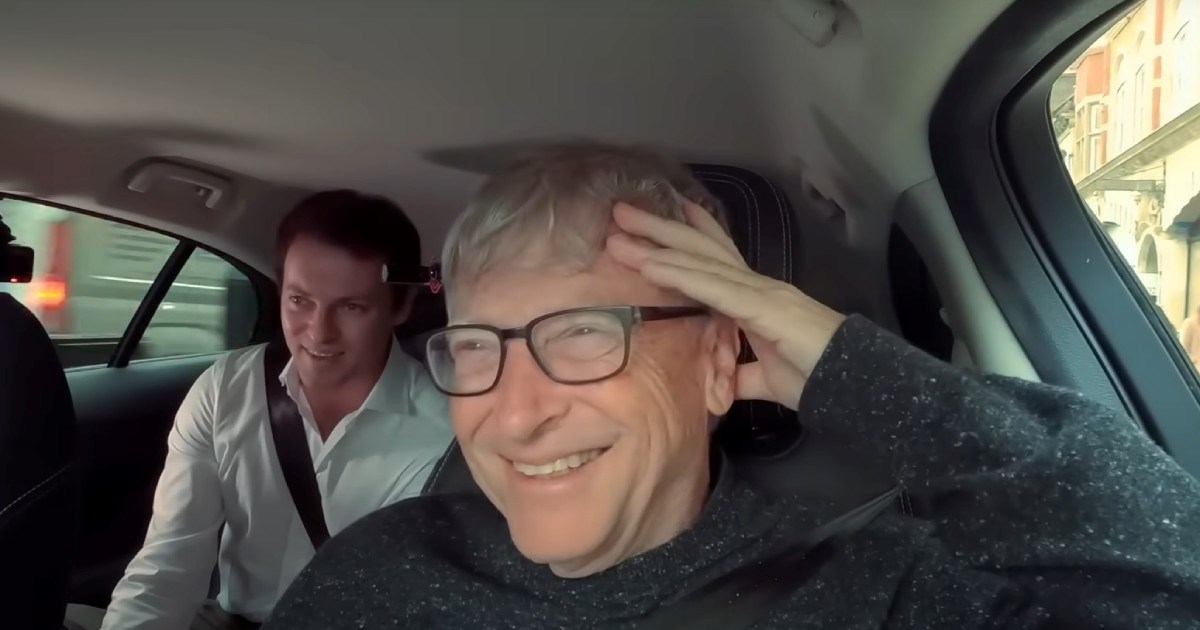 VIDEO Kako je Bill Gates doživio londonsku gužvu u samovozećem automobilu