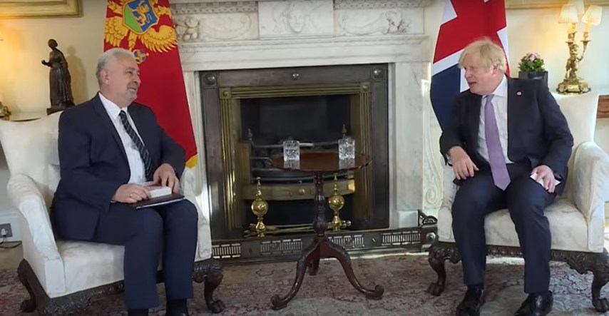 Prvi put u povijesti susreli se britanski i crnogorski premijeri