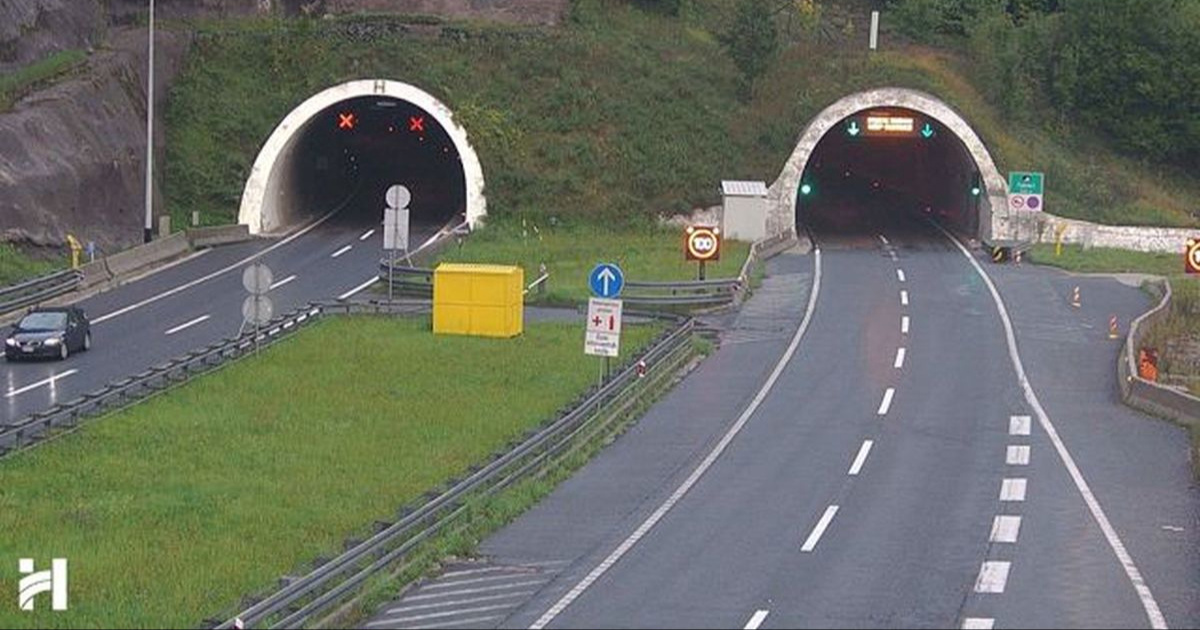 Prometna nesreća na A6 u tunelu Tuhobić, u smjeru Rijeke