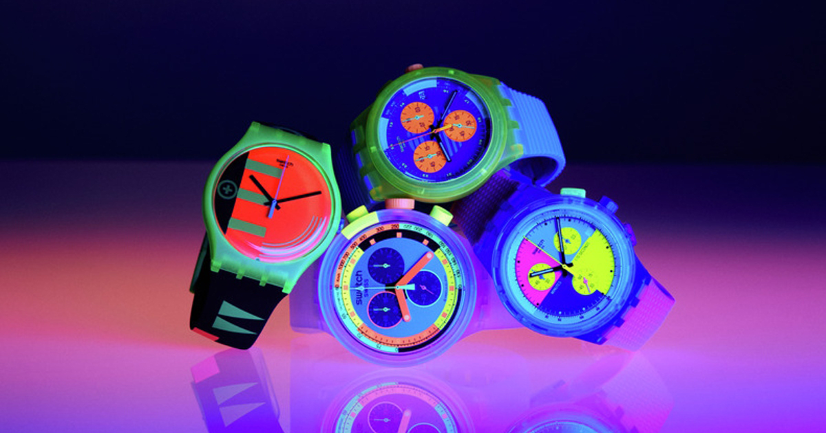 Swatch predstavio kolekciju neonskih satova