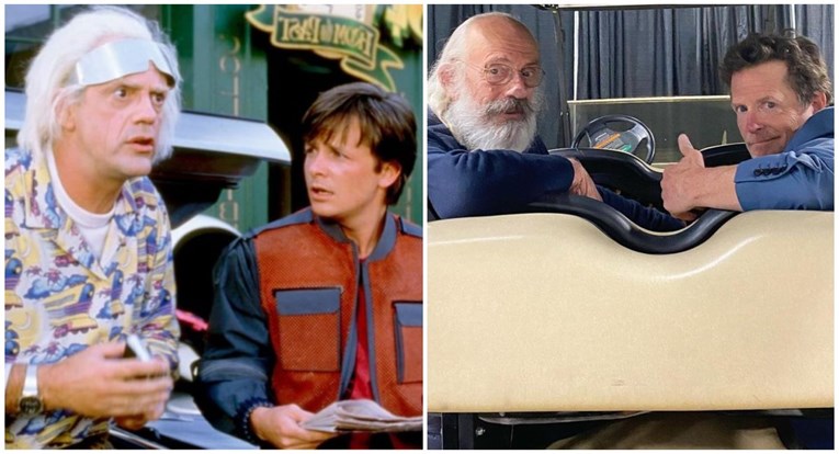 Doc i Marty iz Povratka u budućnost fotkali se zajedno 36 godina nakon snimanja filma
