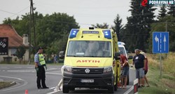 Prometna kod Koprivnice, teško ozlijeđen motociklist (25)