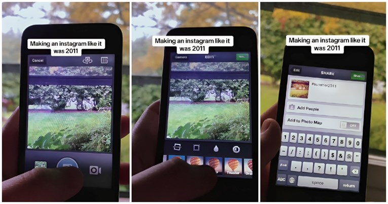 Hit video: Objavljivanje na Instagramu kao da je 2011.