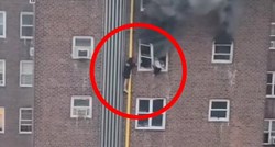 VIDEO Tinejdžeri pobjegli kroz prozor 4. kata u New Yorku i spasili se od požara