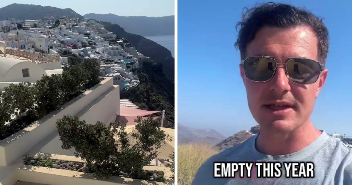 Novinar posjetio Santorini, ostao zatečen prizorom: "Je li ljeto otkazano?"