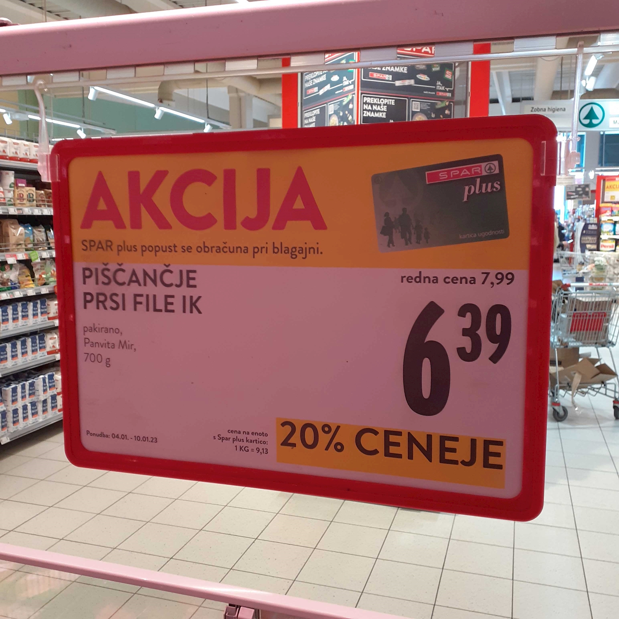 Porezna uprava: Kod nas je PDV na puno hrane 5%, u Sloveniji 9.5%