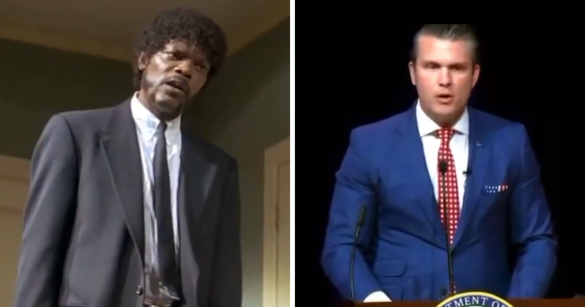 Hegseth citirao lažni stih iz Biblije u Pentagonu. Uzeo ga je iz Paklenog šunda