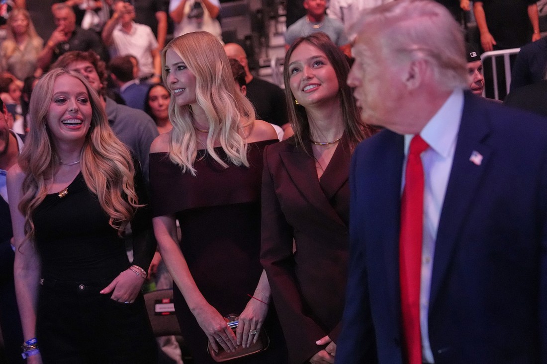 Kćeri i unuke Donalda Trumpa privukle poglede na UFC borbi