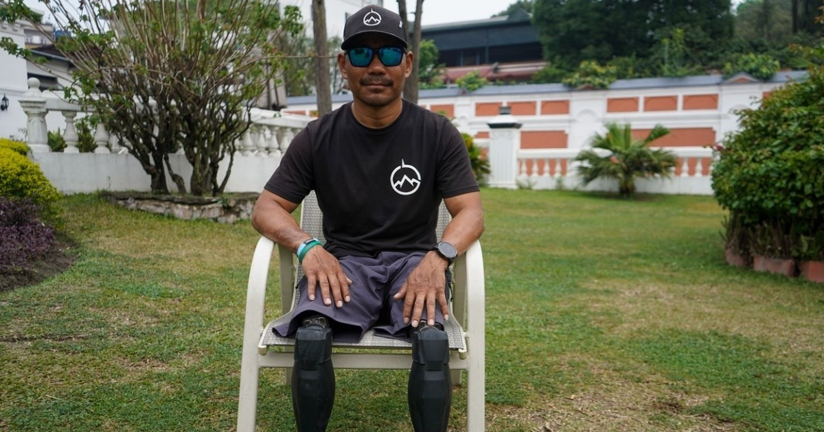 Hari nema noge. Popeo se na Everest