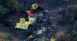 U Grčkoj se srušio kanader, piloti poginuli. Objavljene fotografije s mjesta nesreće
