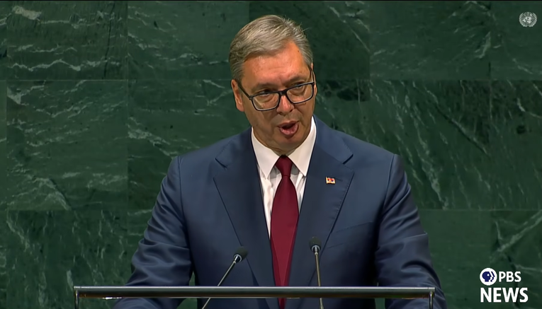 Vučić kukao pred UN-om pa napao Hrvatsku: "Ponose se svojom nacističkom prošlošću"