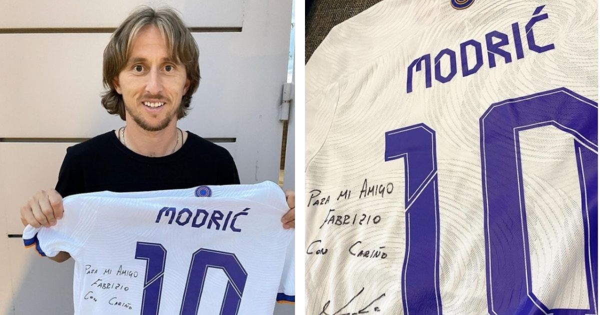 Modrić poslao poseban poklon Romanu: "Zlatna lopta, serijski pobjednik"