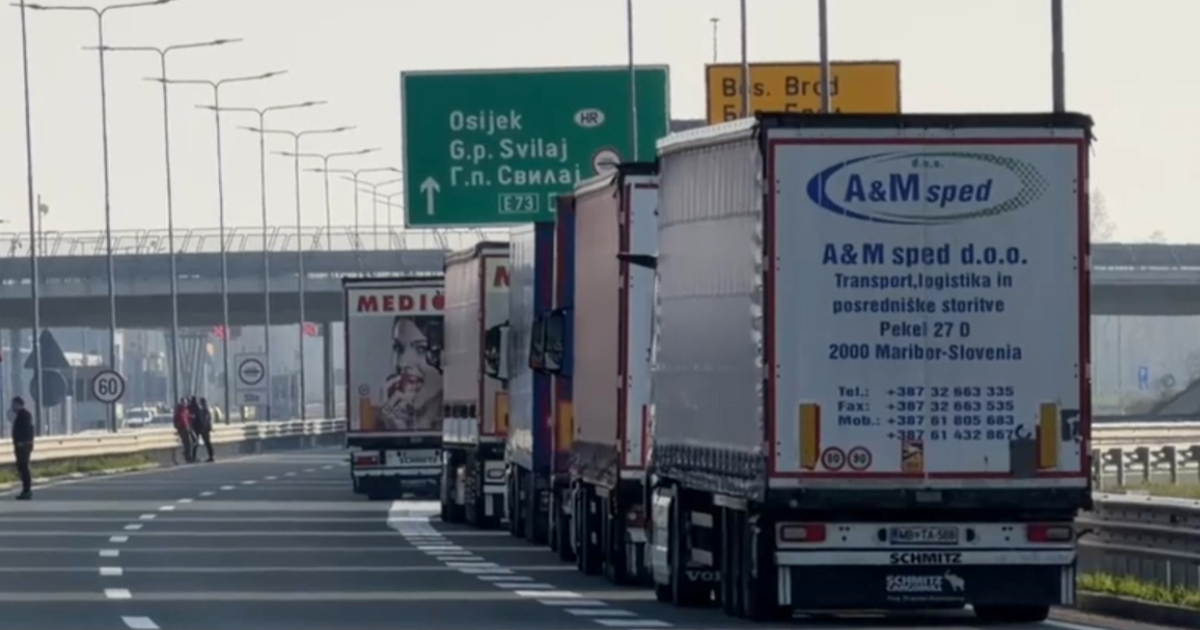 Prijevoznici iz BiH blokirali granice. "Schengenska pravila nas diskriminiraju"