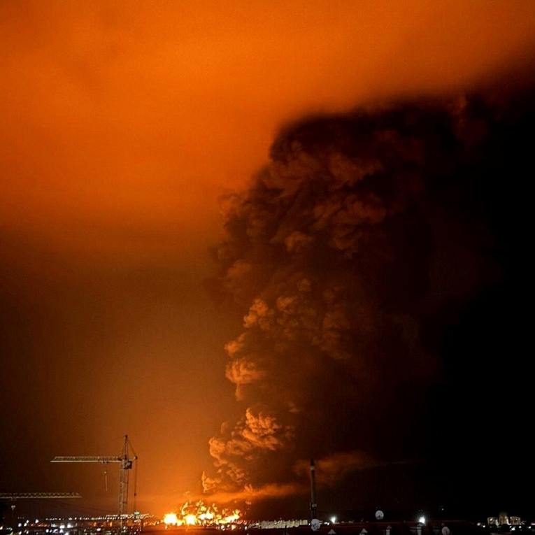 Ukrajinci napali veliko skladište nafte na Krimu, šire se snimke