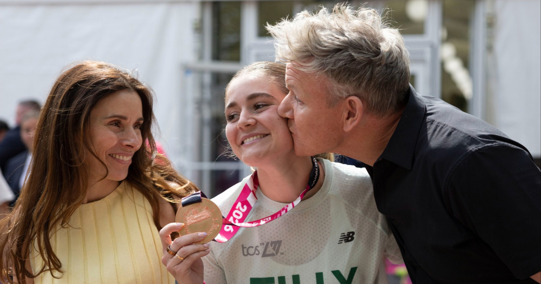 Kći Gordona Ramsayja istrčala svoj prvi Londonski maraton, on je dočekao na cilju