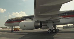 Luksuzni Boeing 757 ukrašen zlatom bio je Trumpov simbol moći. Sad zjapi zapušten