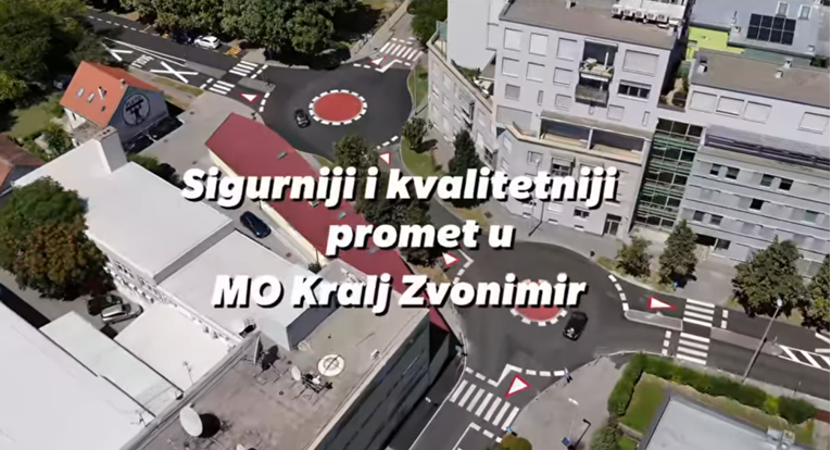 VIDEO Novi kružni tok i parkirna mjesta u centru Zagreba. Objavljena snimka iz zraka