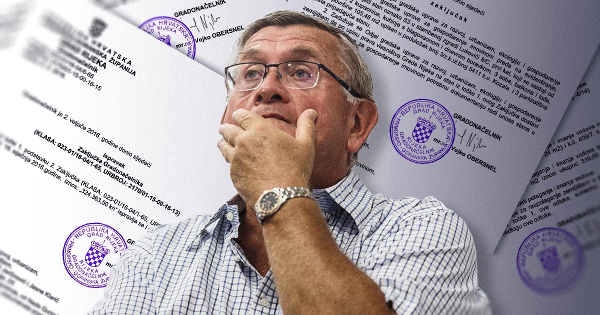 Ovo su papiri zbog kojih istražuju bivšeg prvog čovjeka Rijeke. Godinama su na webu