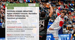 Srpski mediji: Hrvatska je dobila sportski šamar