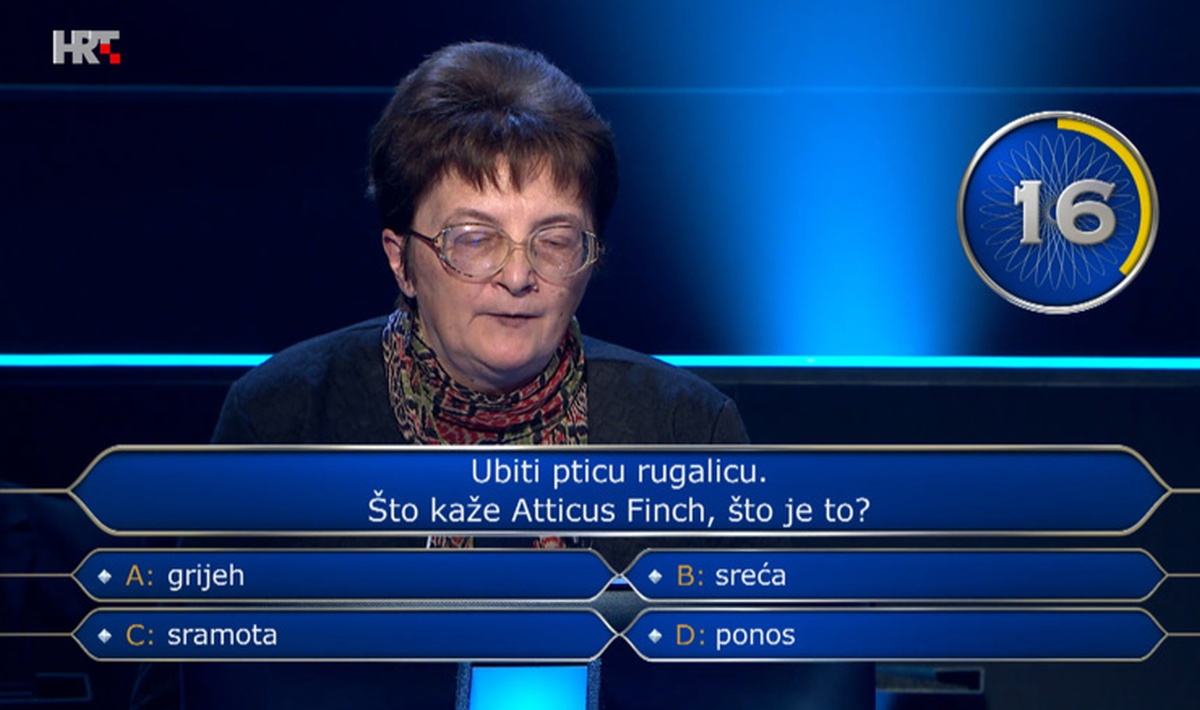 Hrvate naljutilo pitanje u Milijunašu, tvrde da su bila dva točna odgovora